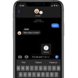 how to Mention someone in Messages on iPhone