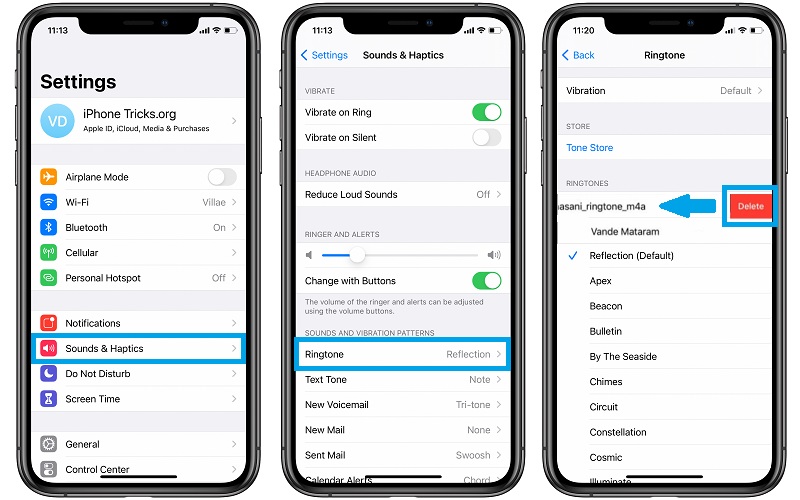 How To Delete Ringtones From iPhone Without iTunes Or Computer