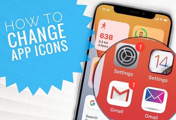 How To Change Iphone App Icons And Rename Apps In Ios & Ipados 14