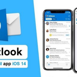 Microsoft Outlook default mail app on iPhone