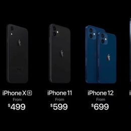 2020 iPhone lineup with pricing