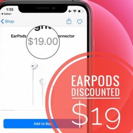Apple EarPods Discounted Price