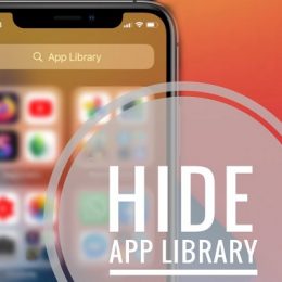 How to hide App Library in iOS 14