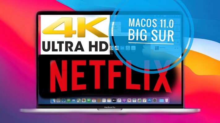 Netflix 4K HDR Video Streaming in macOS Big Sur