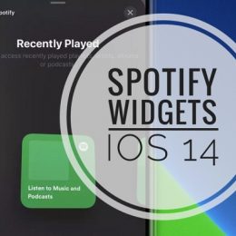Spotify widget for Home Screen in iOS 14