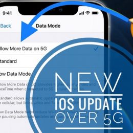 how to enable iOS 14 updates over 5G cellular data