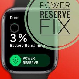 how to fix missing power reserve notification
