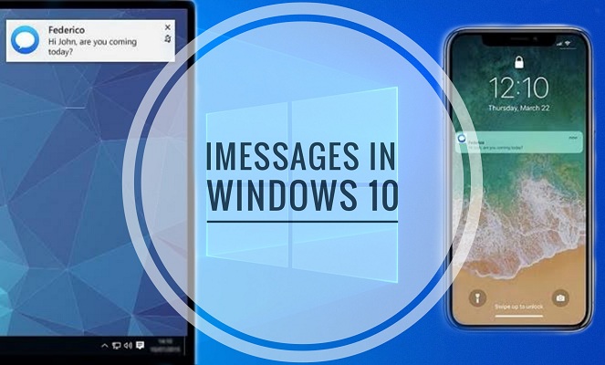 iMessages on computer in Windows 10