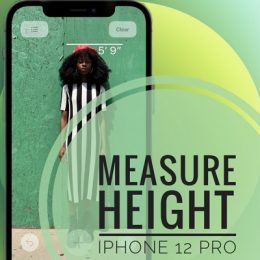 iPhone 12 Pro Height Measurement Feature