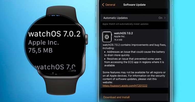 watchOS 7.0.2 software update