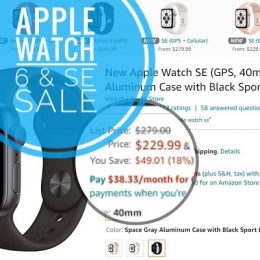 Apple Watch Series 6 & SE Sales on Amazon
