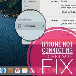 Fix for iPhone not connecting to macOS Big Sur