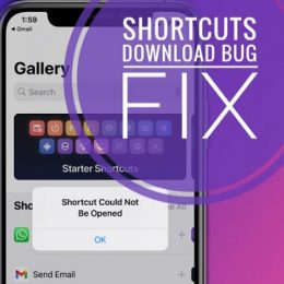 how to fix Shortcut download error in iOS 14