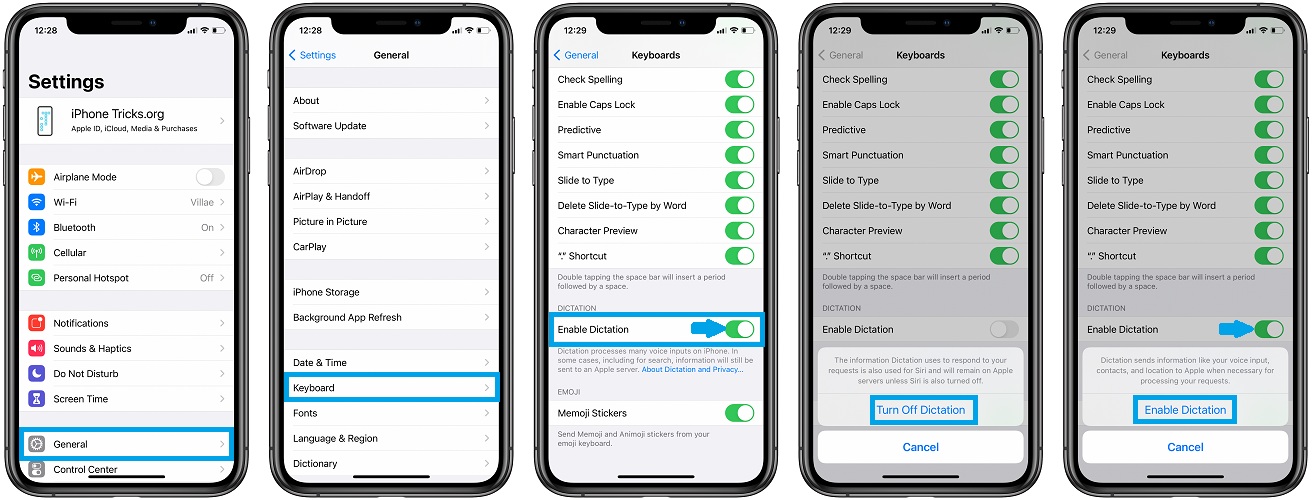 how to fix keyboard dictation lag in ios 14