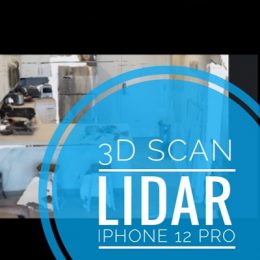 iPhone 12 Pro 3D scan with LiDAR