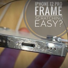 iPhone 12 Pro Frame Heavily Scratched near Lightning port