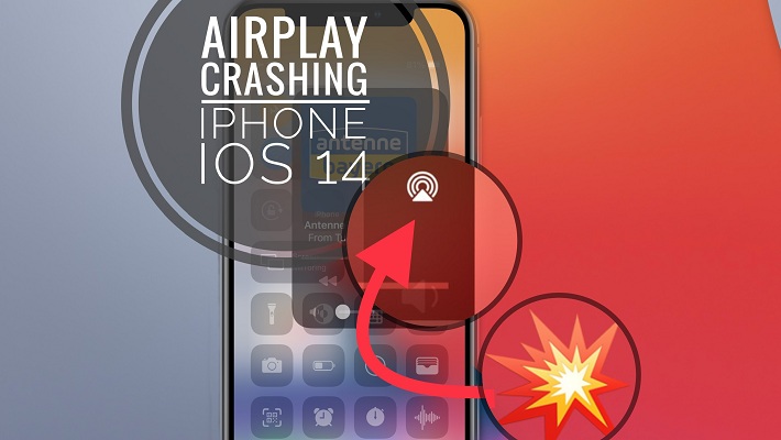 AirPlay crashing iPhone Control Center in iOS 14