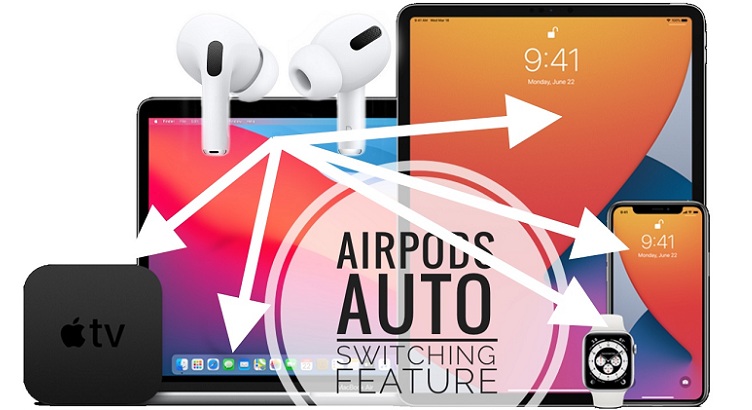 AirPods auto switching feature