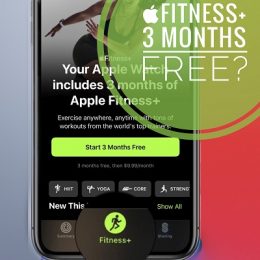 Apple Fitness+ 3 months free