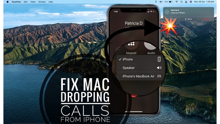 Mac dropping calls from iPhone