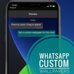 WhatsApp Custom Wallpapers for iPhone