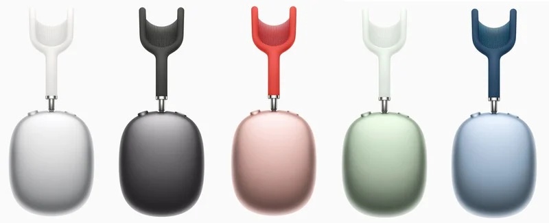 airpods max availalbe in 5 colors