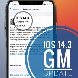 iOS 14.3 GM update