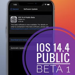 iOS 14.4 Public Beta 1