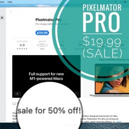 pixelmator pro mac app store sale