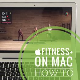 Apple Fitness+ On MacBook Air