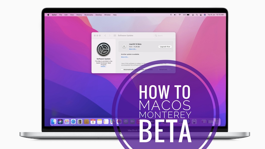 Download macOS Monterey beta