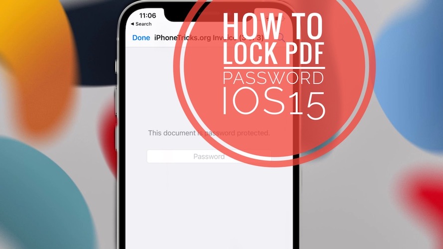 How To Lock PDF with Password