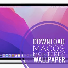 download macOS Monterey wallpaper