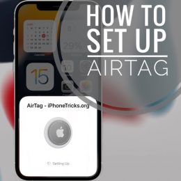 how to set up AirTag