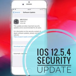 iOS 12.5.4 security update
