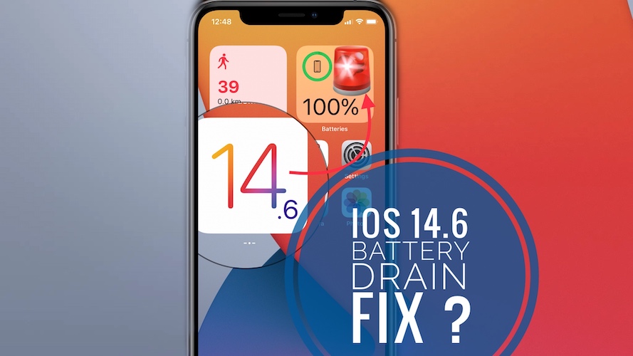 iOS 14.6 battery drain fix