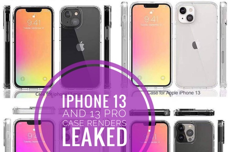 iPhone 13 case renders leaked