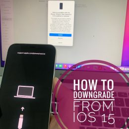 how to downgrade from iOS 15 beta
