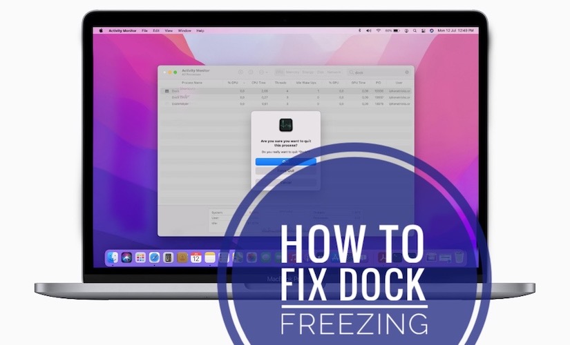how to fix Dock not working