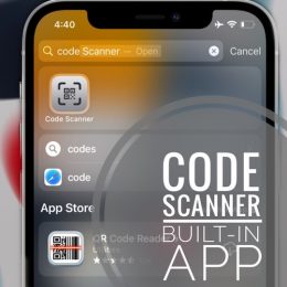 iOS Code Scanner App