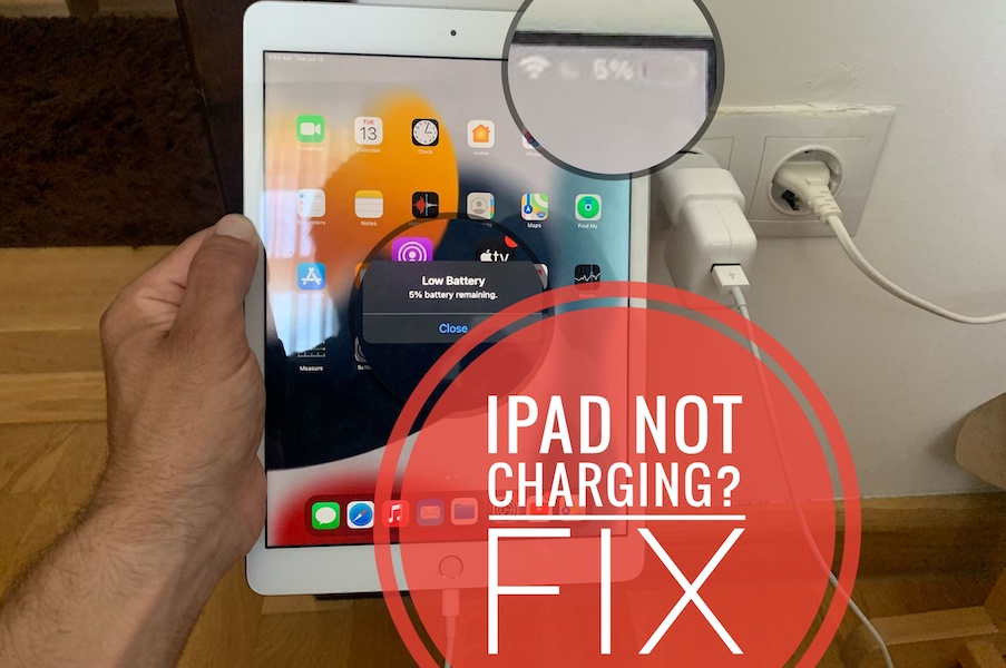 How To Fix iPad Not Charging When Plugged In