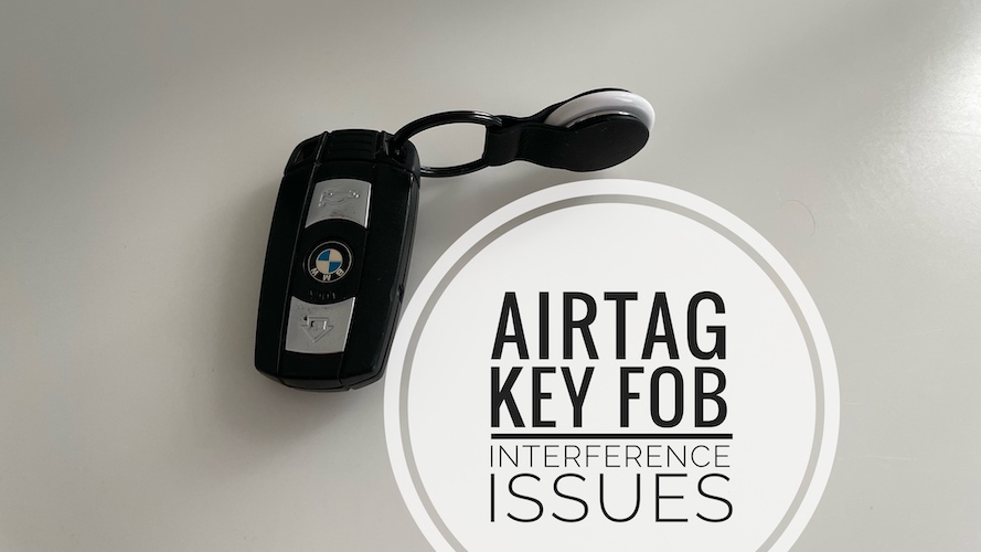 AirTag key fob issues