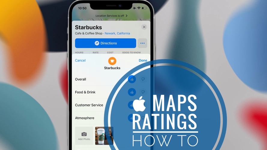 Apple Maps ratings