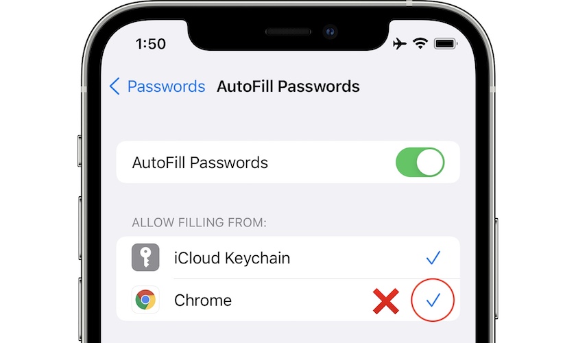 how to fix safari autofill password not working