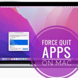 how to force quit apps on Mac
