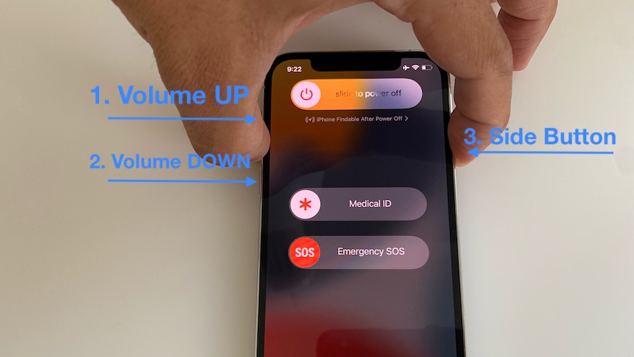 how to force restart iPhone 12