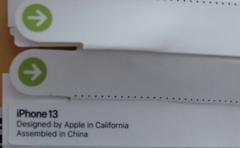 iphone 13 labeled seals leaked