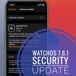 watchOS 7.6.1 update