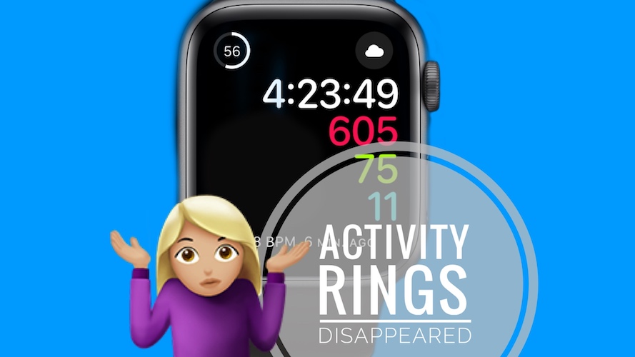Activity Rings disappeared in watchOS 8