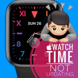 Apple Watch time not updating in watchOS 8